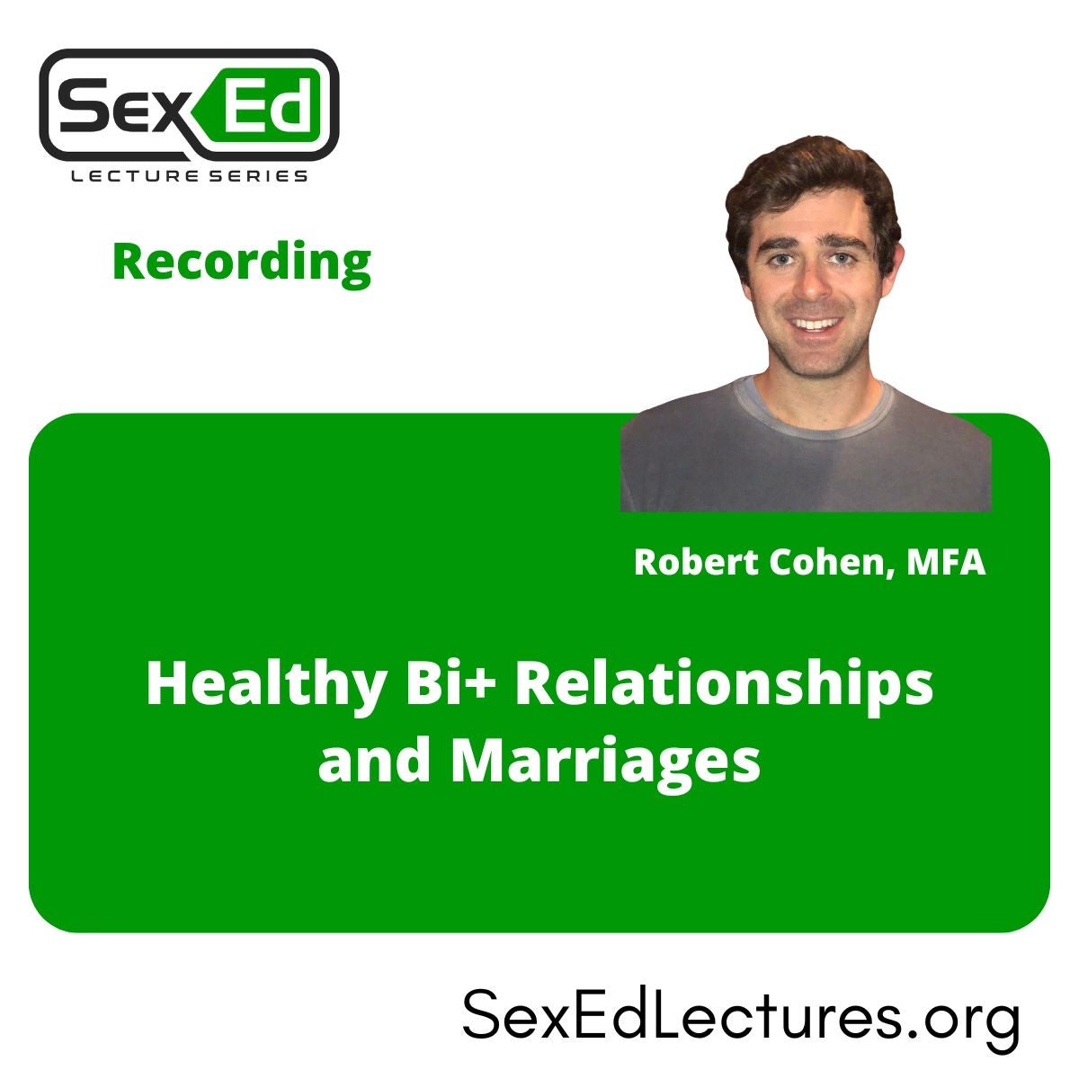 Healthy Bi Relationships And Marriages Sex Ed Lecture Series
